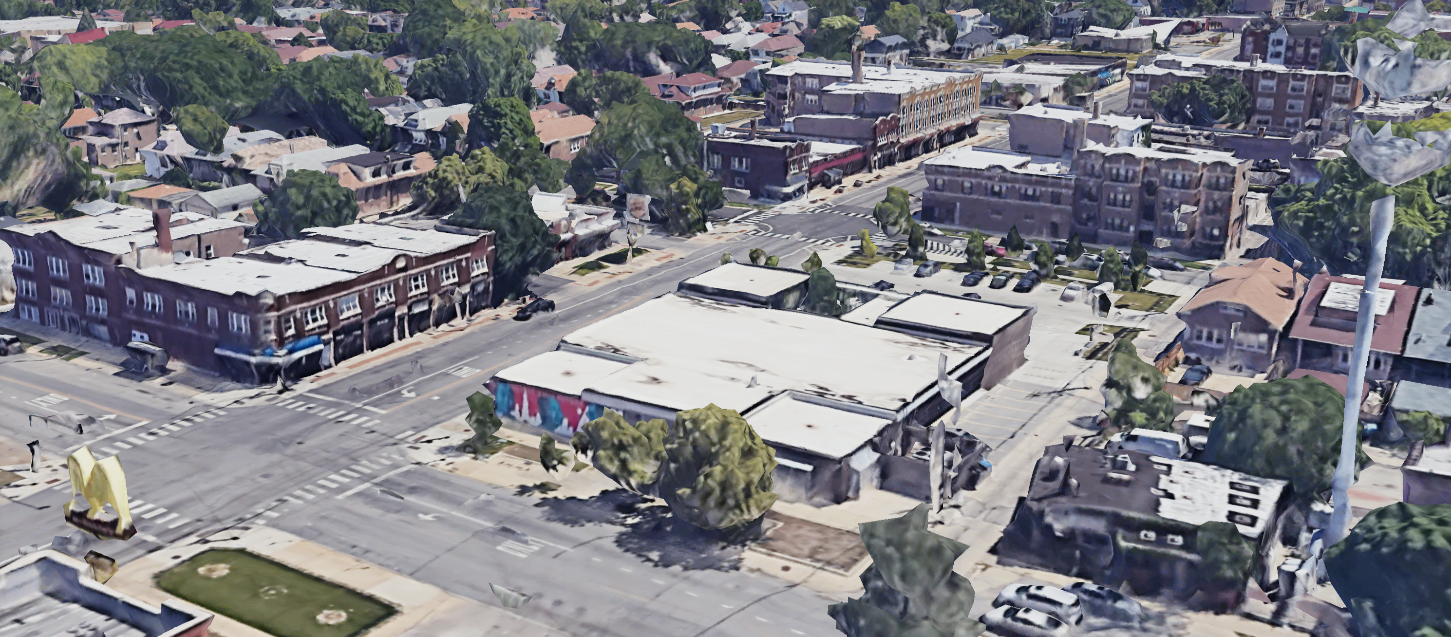 Aerial view of a city

Description automatically generated